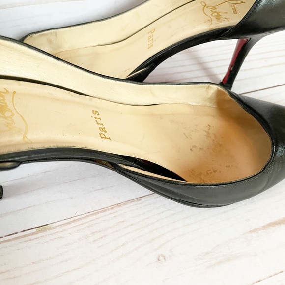 Christian Louboutin Black Napa Sixties size 40 - Picture 12 of 12